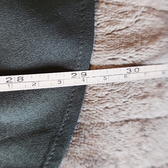 Loft Plus Long Sleeve Dark Green Blouse,  Size 16 - Picture 9 of 9